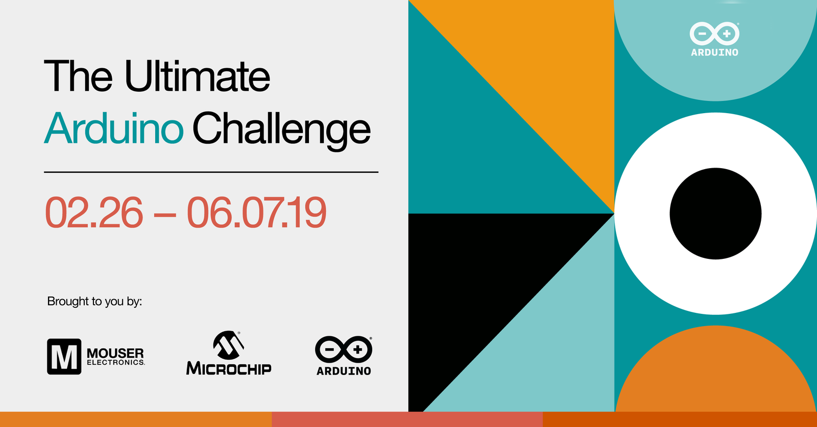 Mouser Electronics and Microchip Technology Announce Ultimate Arduino Challenge at embedded world 2019 Mouser Electronics and Microchip Technology Announce Ultimate Arduino Challenge at embedded world 2019