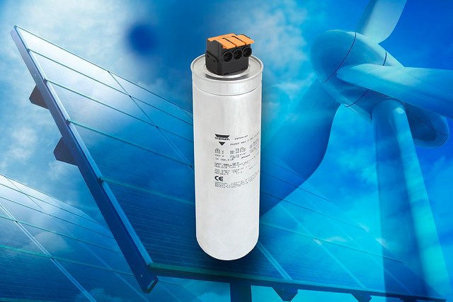 New Vishay Intertechnology LVAC Power Capacitors With ESTAspring