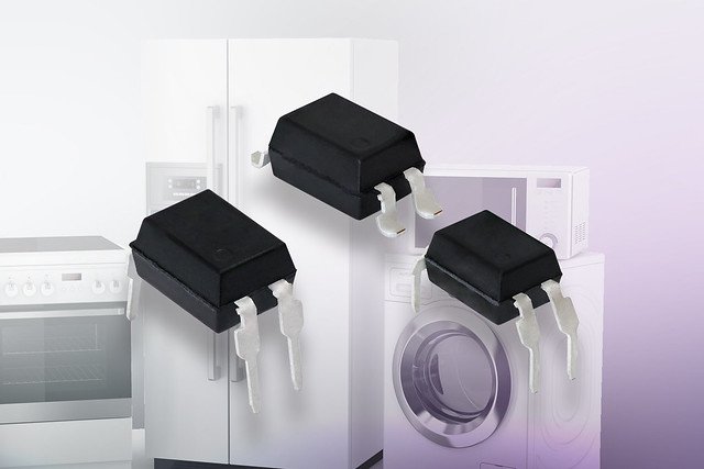 Vishay Intertechnology Optocouplers in Space-Saving DIP-4 and SMD-4 Packages