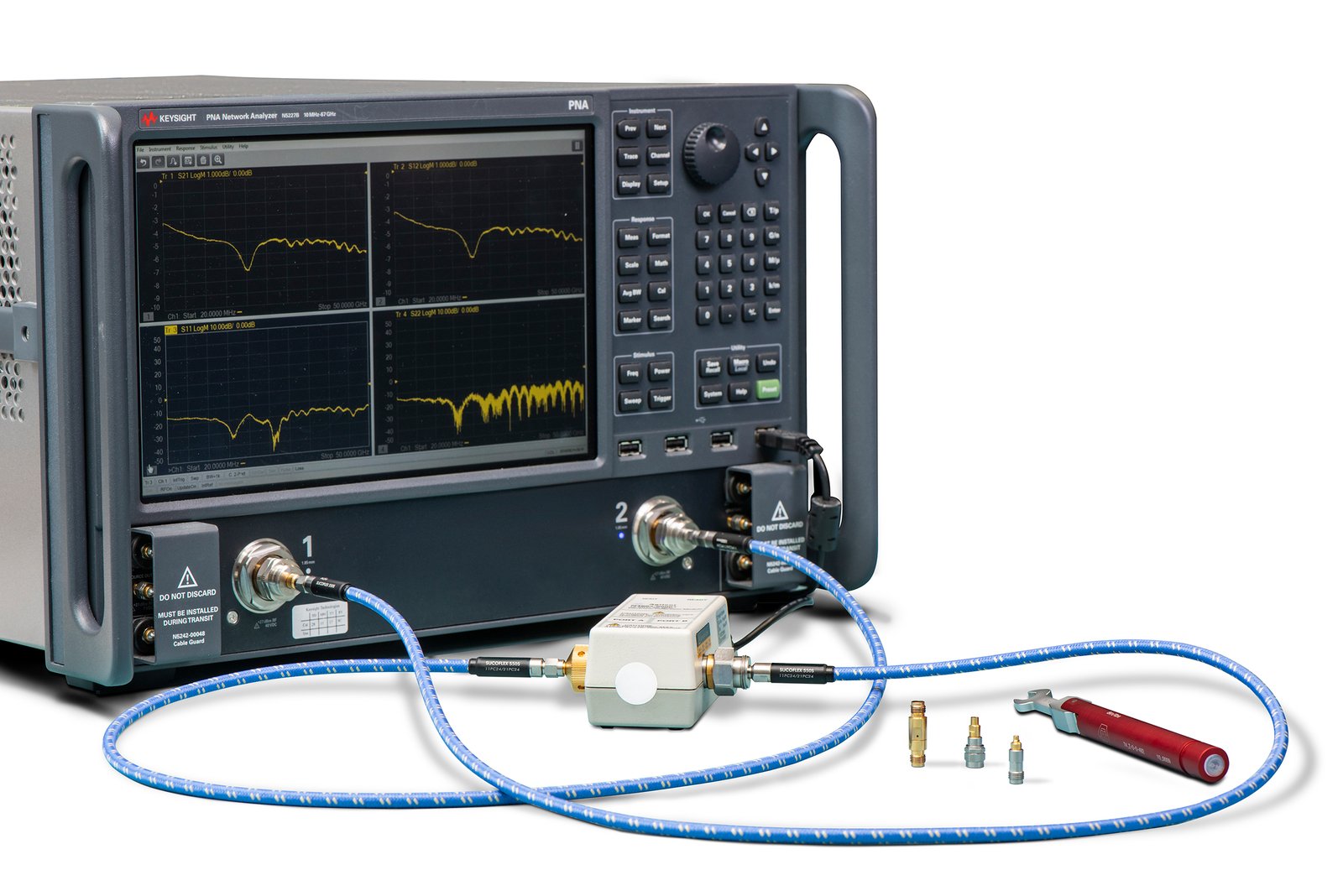 HUBER+SUHNER has launched its high-performing 50 GHz SUCOFLEX 550S microwave cable assembly – a customisable solution for longer life-time.