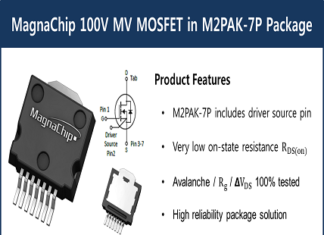 MagnaChip’s 100V MOSFET designed for e-Bike market