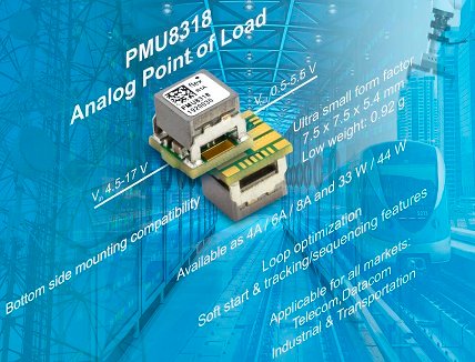 4-8 A, Cost-efficient, Ultra-Miniature PoL Regulators 4-8 A, Cost-efficient, Ultra-Miniature PoL Regulators