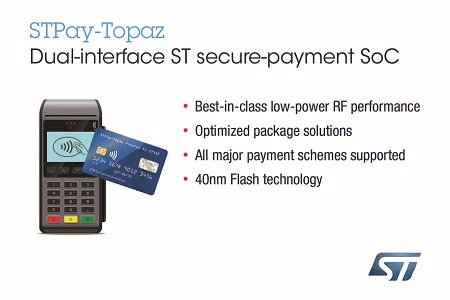 Next Generation STPay System-On-Chip Payment Solution