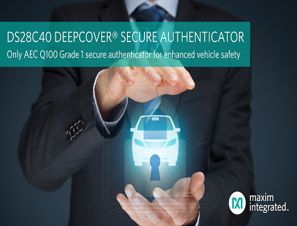 First and Only Automotive-Grade Authenticator IC