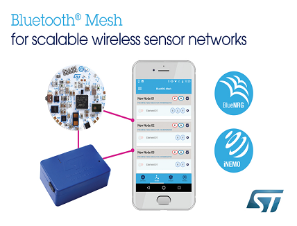 STMicroelectronics Unleashes Bluetooth Mesh Solutions during CES 2020
