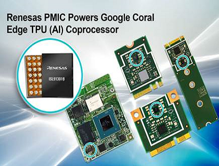 Google Coral AI Products powered by Renesas’s PMIC Google Coral AI Products powered by Renesas’s PMIC