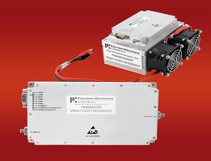 AB broadband high power amplifiers with Optional Heatsinks