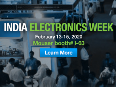 Mouser Electronics Sponsors India Electronics Week 2020