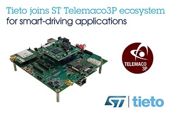 Tieto & STMicroelectronics Accelerate Development of Automotive Central Control Units for Safer & More Secure Vehicles
