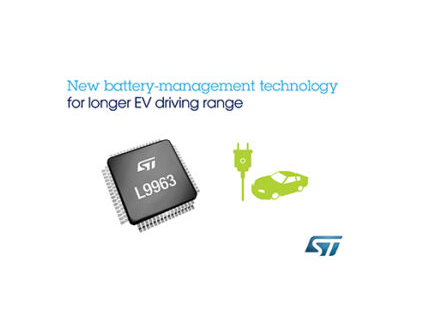 STMicroelectronics Reveals New Battery-Management System chip for EVs STMicroelectronics Reveals New Battery-Management System chip for EVs