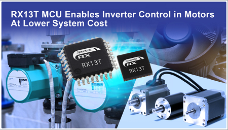32-Bit MCU Enables Inverter Control in On-Off Switching Motors for Industrial & Home Appliances 32-Bit MCU Enables Inverter Control in On-Off Switching Motors for Industrial & Home Appliances