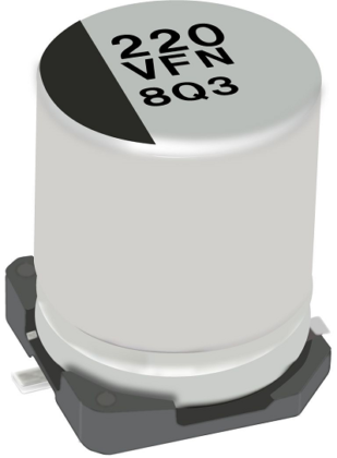 Panasonic Industry Europe introduces FN series, compact, low ESR Aluminum Electrolytic Capacitors