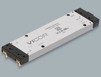 Vicor latest 270V-to-28V DC-DC converter provides 1300W of power at 96% efficiency Vicor latest 270V-to-28V DC-DC converter provides 1300W of power at 96% efficiency