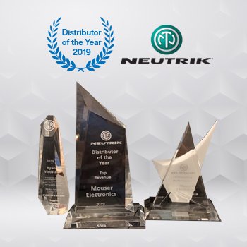 Mouser Electronics Honored with Third Consecutive Distributor of the Year Award by Neutrik Mouser Electronics Honored with Third Consecutive Distributor of the Year Award by Neutrik