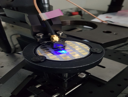 Single GaN Blue Micro LED Breaks Throughput World Record for LiFi