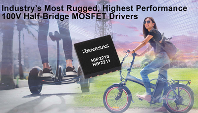 Rugged 100V Half-Bridge MOSFET Drivers