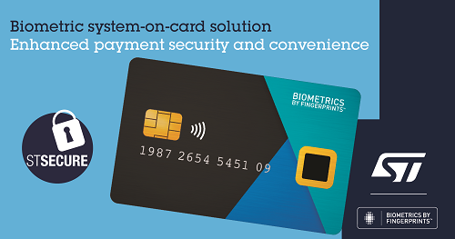 STMicroelectronics & Fingerprint Cards Collaborate for Advanced Biometric SoC Solution