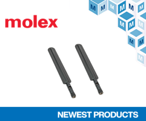 Mouser Electronics Now Stocking Molex 5G & LTE High-Gain External Antennas Mouser Electronics Now Stocking Molex 5G & LTE High-Gain External Antennas