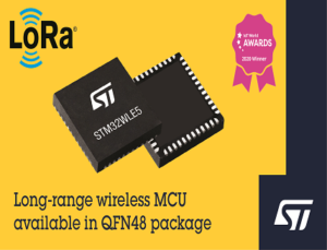 STMicroelectronics Announces World’s First LoRa SoC with 48-Pin Package Option