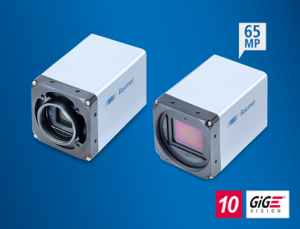 Robust 10 GigE cameras with 24 MP Sony Pregius S and 65 MP Gpixel sensors