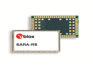 u-blox’s SARA-R5 with LPWA chipset is now LTE-M certified in the US & enter production u-blox’s SARA-R5 with LPWA chipset is now LTE-M certified in the US & enter production