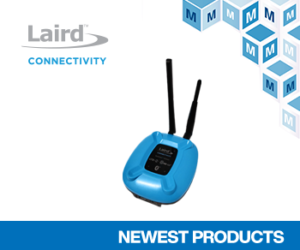 Laird Connectivity’s Sentrius MG100 Gateway, Now at Mouser