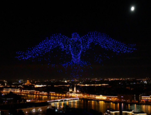 Record-breaking drone show enabled by u‑blox positioning technology