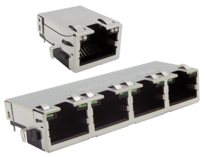 Low Profile Mid-Plane RJ45 Connectors for IoT Applications