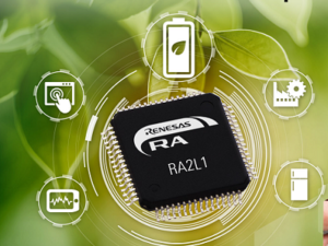 Ultra-Low Power RA2L1 MCU Group with Advanced Capacitive Touch Sensing