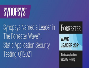 Synopsys Named as Leader in Static Application Security Testing, Q1 2021 Synopsys Named as Leader in Static Application Security Testing, Q1 2021