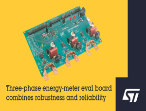 3-phase Energy-Meter Evaluation Board Combines Low-Cost Sensors & Robust Galvanic Isolation 3-phase Energy-Meter Evaluation Board Combines Low-Cost Sensors & Robust Galvanic Isolation