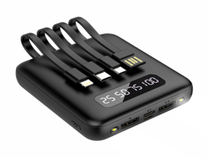 “Robot” – 6 in 1 Power Bank with 10,000 mAh charging capacity “Robot” – 6 in 1 Power Bank with 10,000 mAh charging capacity