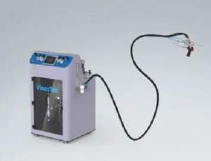 Compact 2-Component Dispensing System for Manual Potting in Electronics Industry Compact 2-Component Dispensing System for Manual Potting in Electronics Industry