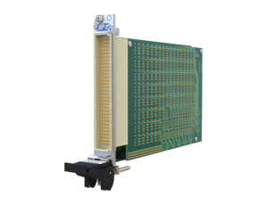 Integrated monitored PXI multiplexer module indicates status of any active channel