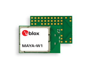 u-blox’s MAYA-W1 Dual-band Wi-Fi 4 and Bluetooth 5 multiradio module u-blox’s MAYA-W1 Dual-band Wi-Fi 4 and Bluetooth 5 multiradio module