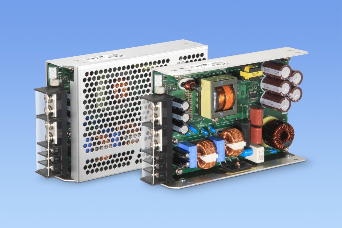 COSEL announces 300% peak power open-frame power supplies for medical and industrial applications