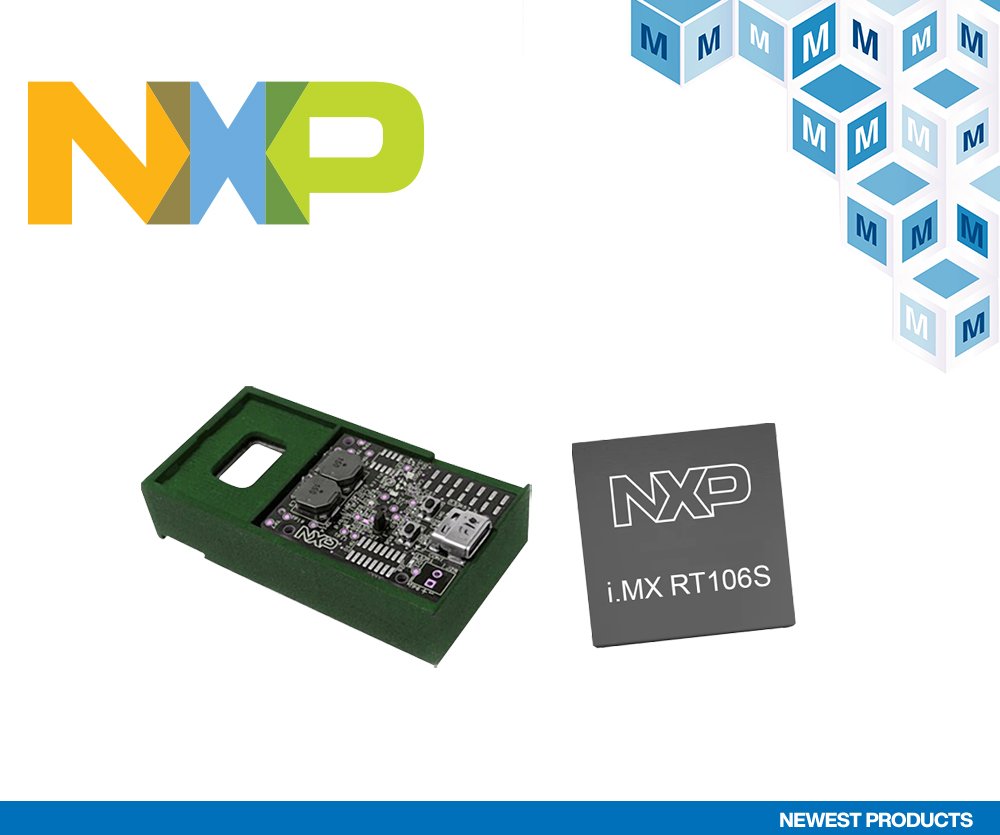 NXP’s i.MX RT106S Crossover Processor for Embedded Local Voice Assistant Applications