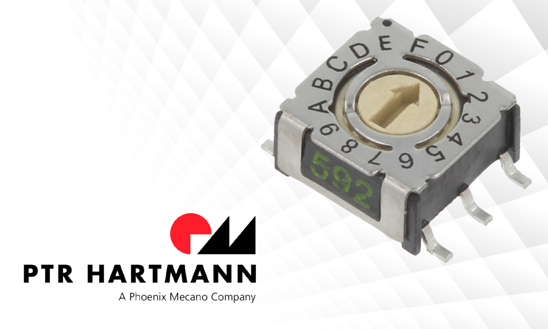 Slide switches and rotary code switches from PTR Hartmann