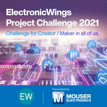 Mouser Electronics Sponsors ElectronicWings Project Challenge 2021 Design Contest