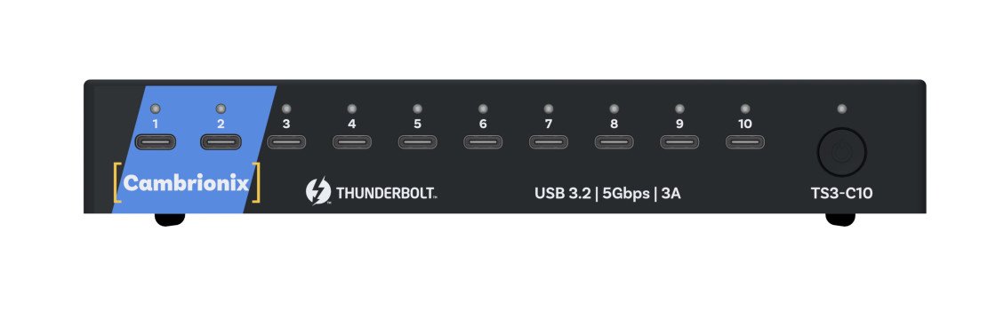Saelig Introduces ThunderSync3-C10 Universal Thunderbolt 10 Port USB-C Charge/Sync Hub Saelig Introduces ThunderSync3-C10 Universal Thunderbolt 10 Port USB-C Charge/Sync Hub