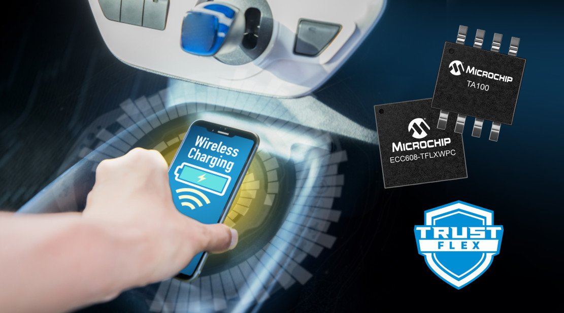 Microchip Enables Qi 1.3 Wireless Charging with Authentication Microchip Enables Qi 1.3 Wireless Charging with Authentication