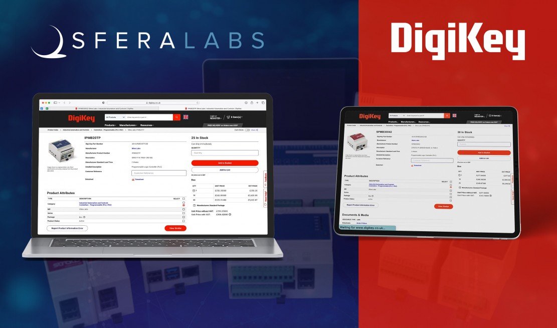Sfera Labs signs a new distribution agreement with DigiKey