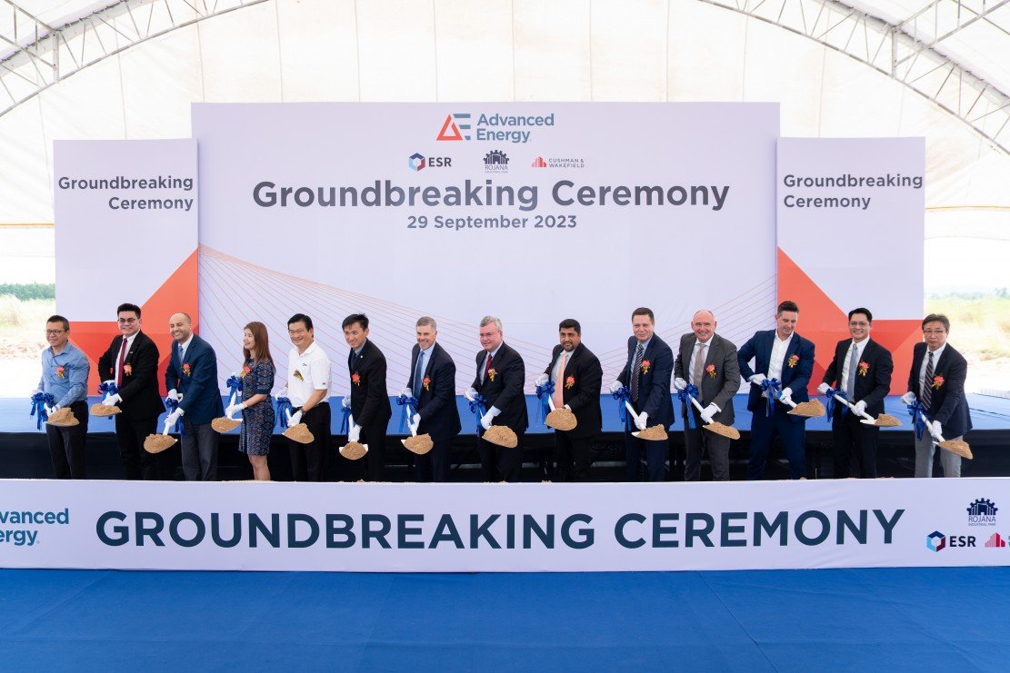 Advanced Energy Breaks Ground on Flagship Factory in Thailand Advanced Energy Breaks Ground on Flagship Factory in Thailand