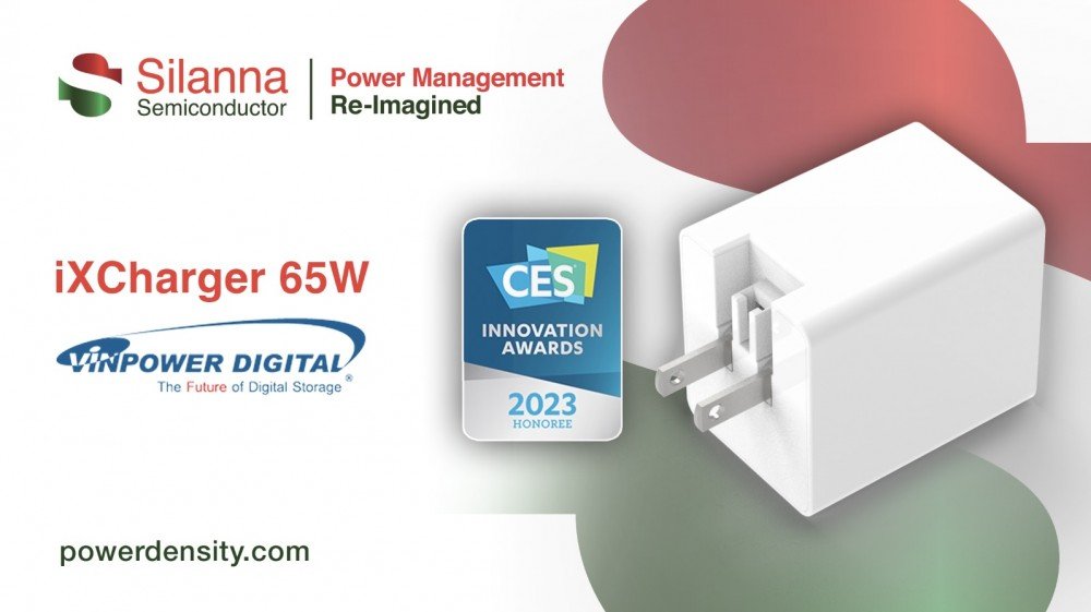 Silanna Semiconductor to Attend CES where Company’s Advanced Power Conversion Technology will Feature in Award-Winning Charger